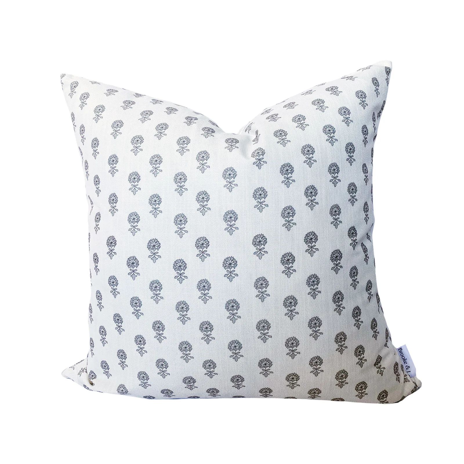 Lyla Pillow in Stone Grey | Brooke and Lou