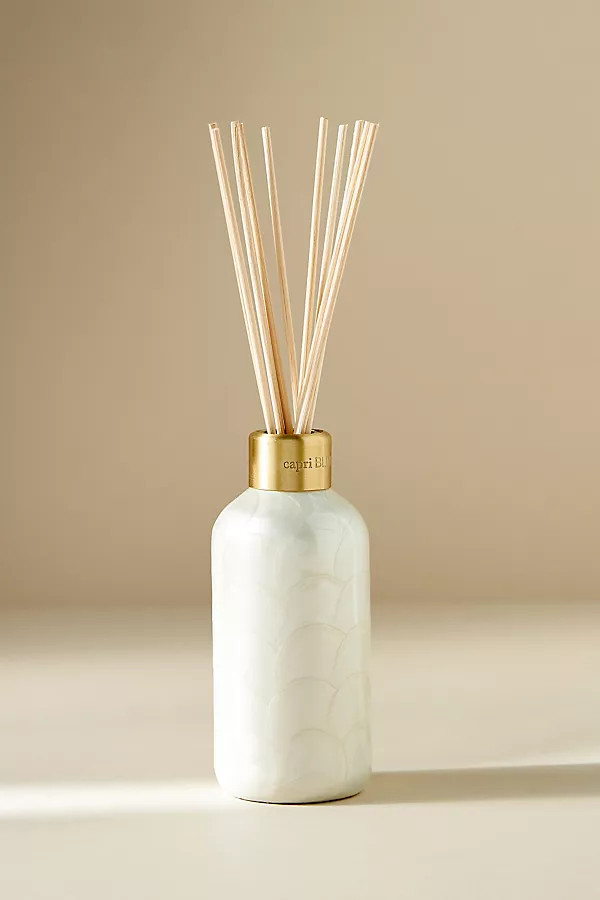 Capri Blue Volcano Capiz Reed Diffuser | Anthropologie (US)