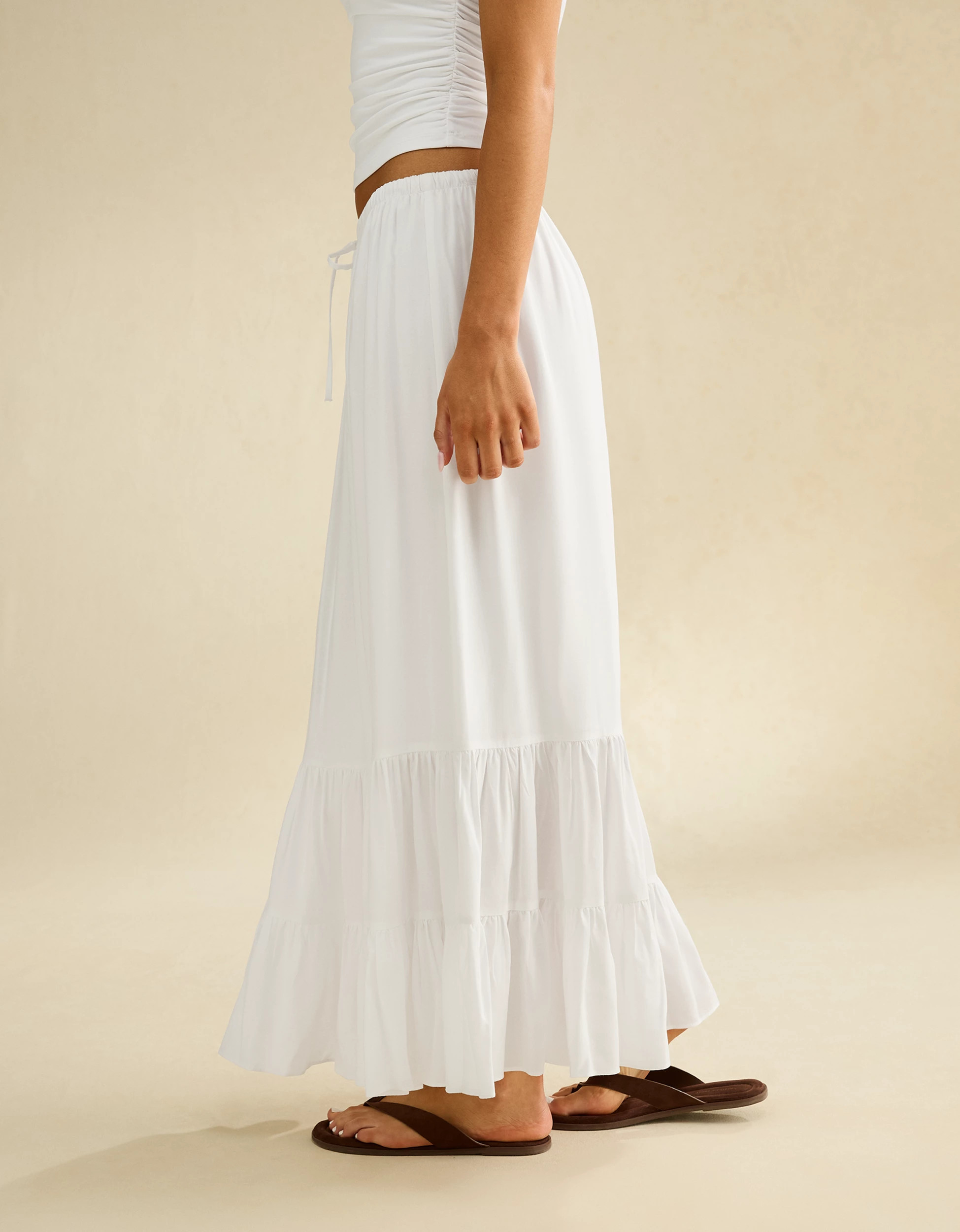 AE Mid-Rise Maxi Skirt | American Eagle Outfitters (US & CA)