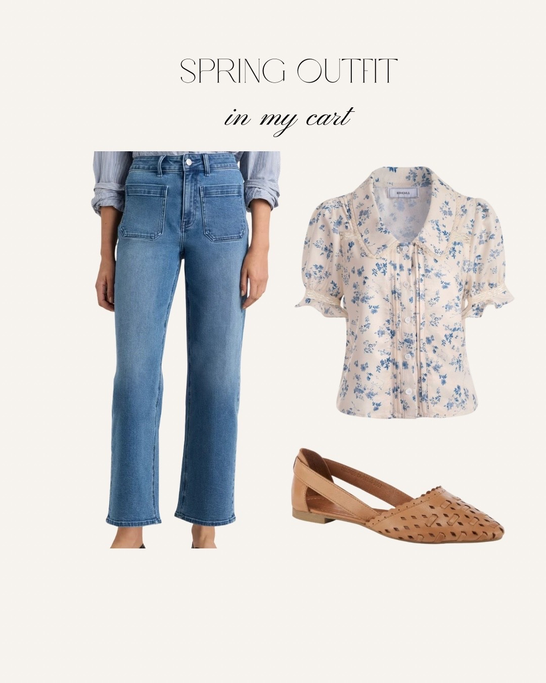 I am hoping these look as cute on me as they do on the models. You know how that is. Each item in this spring outfit can be used with other pieces and work for you all season. 

#LTKootd #LTKPetite #LTKMothersDay