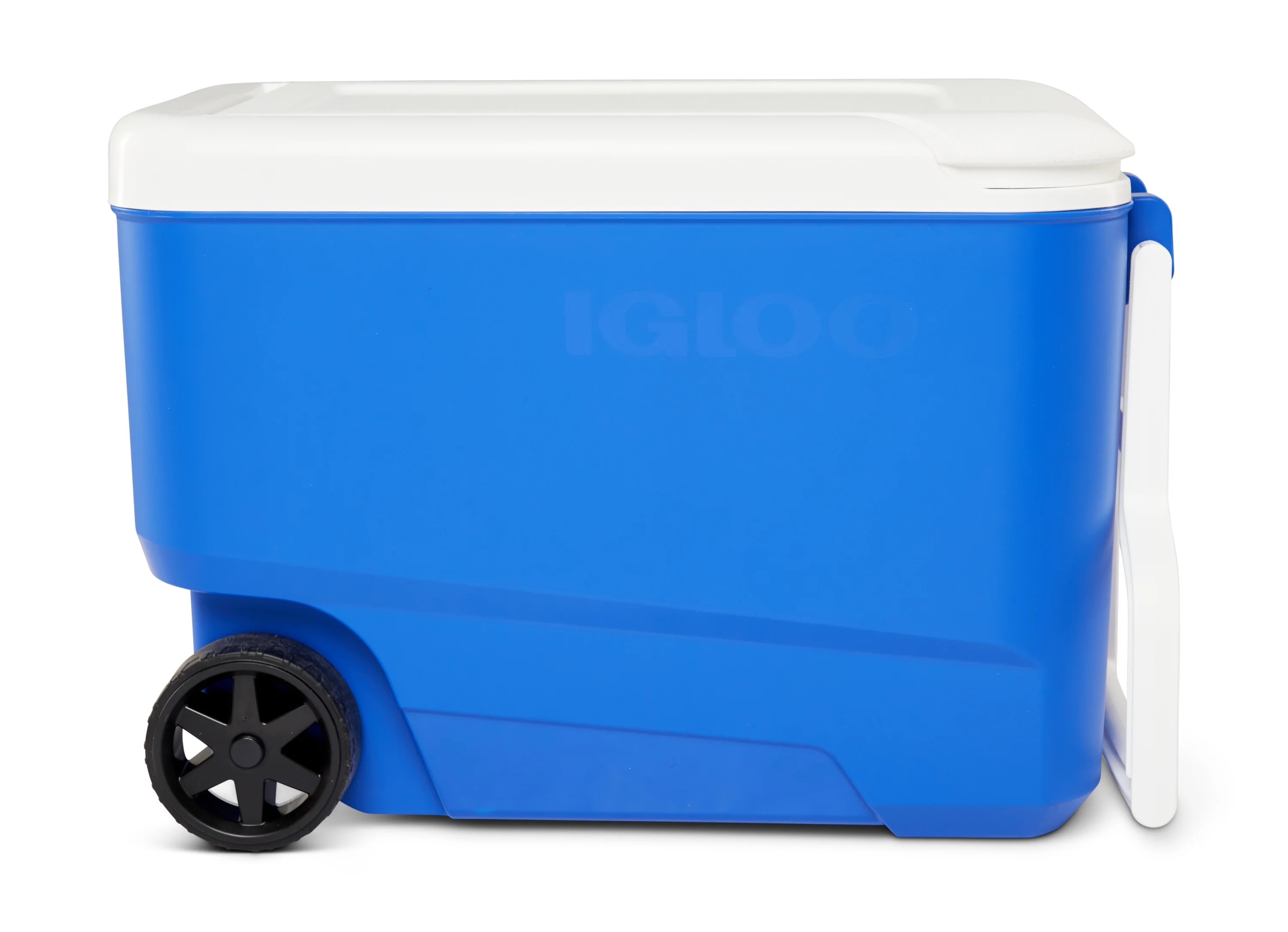 Igloo 38 QT. Hard-Sided Ice Chest Cooler with Wheels, Blue | Walmart (US)