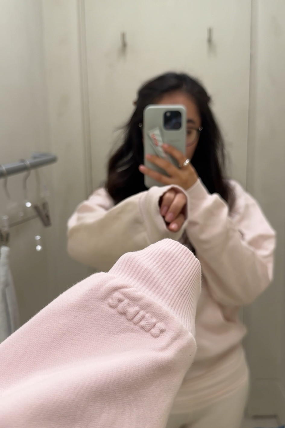 Skims pink sweatshirt 

#LTKPetite #LTKActive #LTKStyleTip