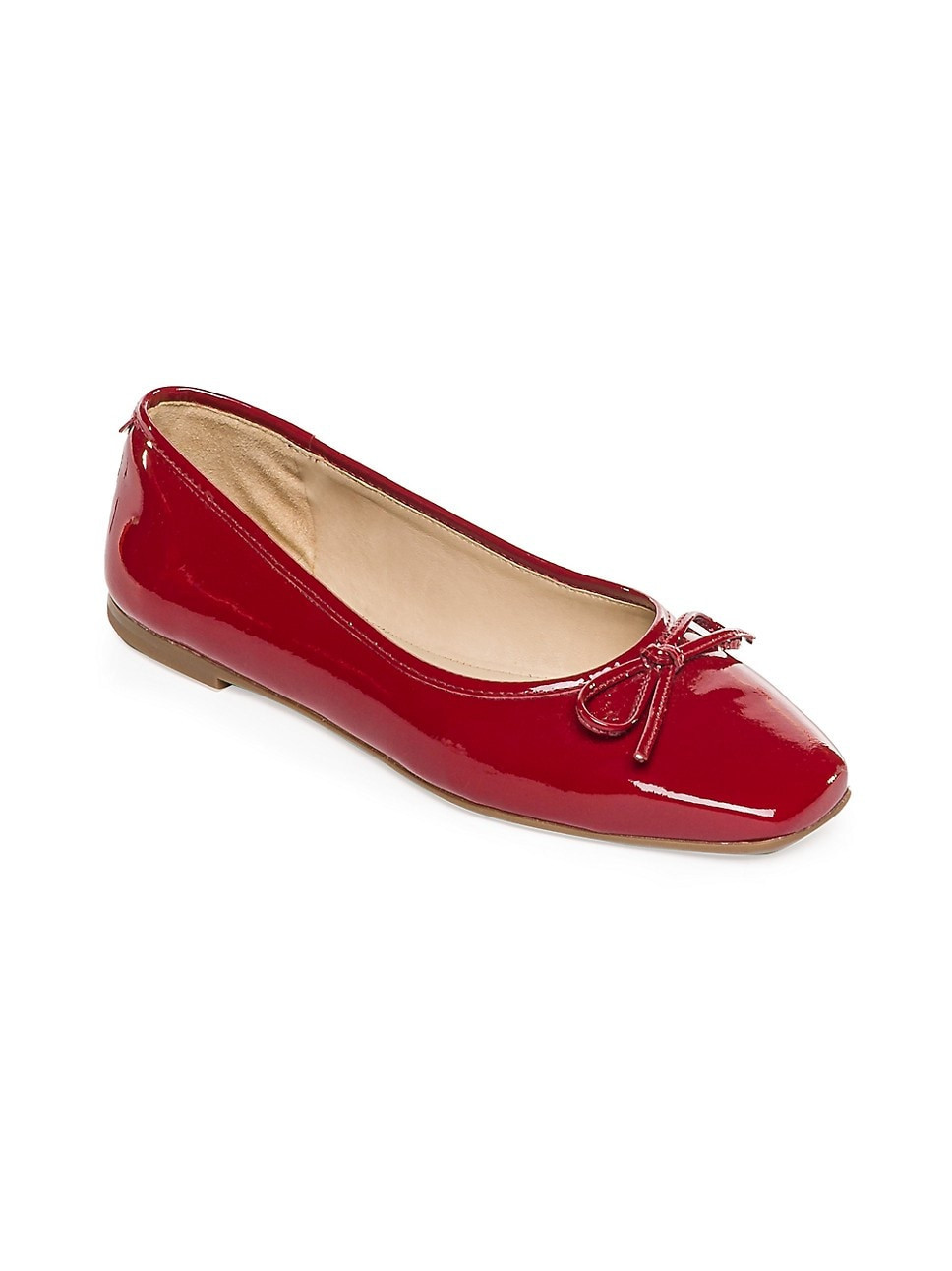 Gwynn Patent Leather Ballerina Flats | Saks Fifth Avenue