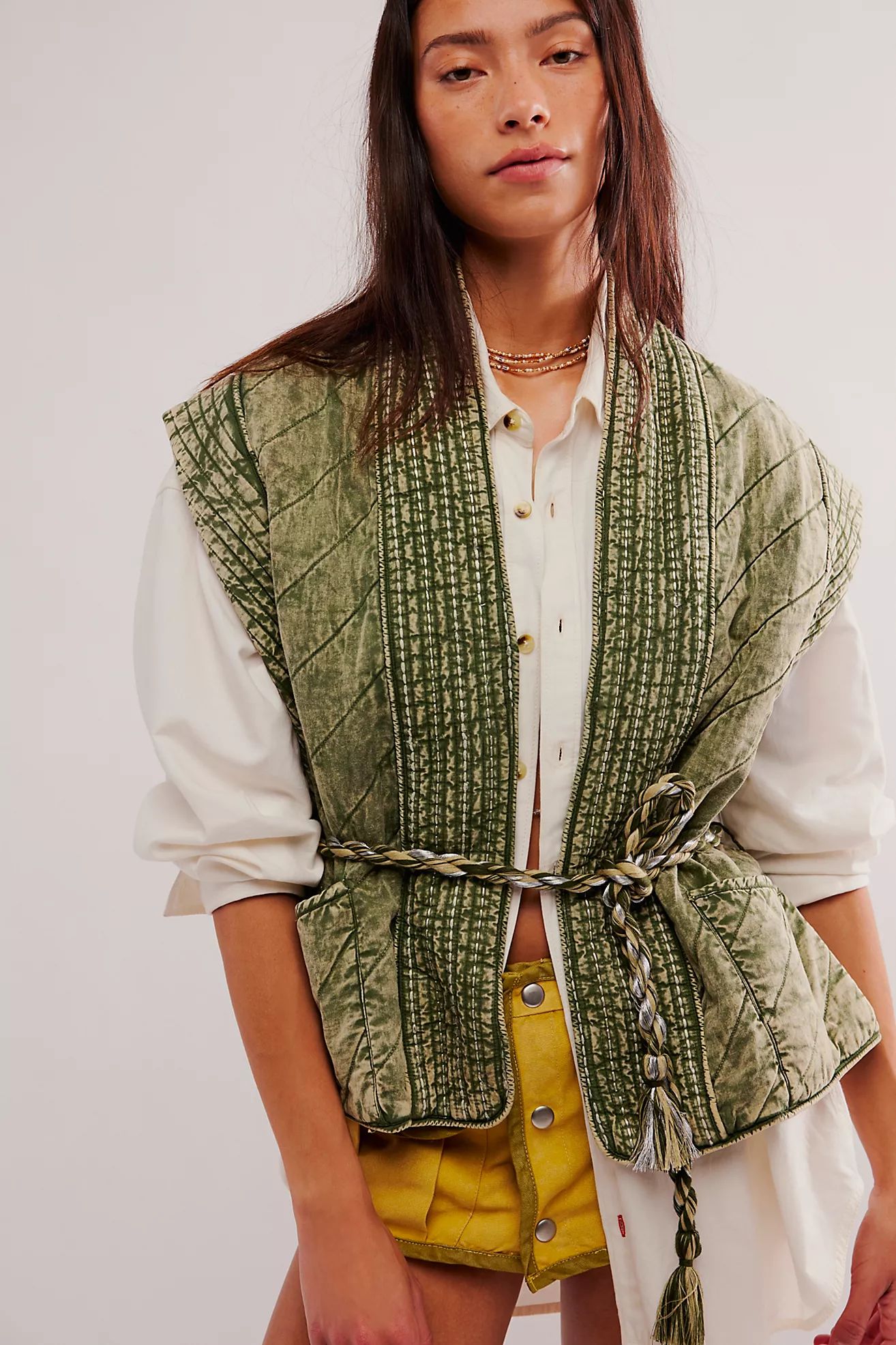 Maggie Denim Vest | Free People (Global - UK&FR Excluded)