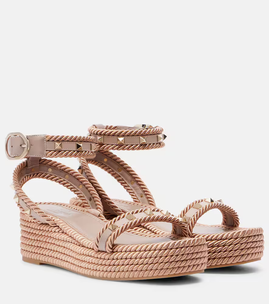 Valentino Garavani Rockstud platform sandals | Mytheresa (DACH)