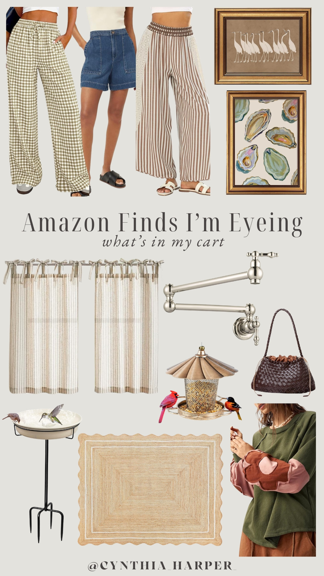 Neutral finds and cozy pieces I’m loving lately. #AmazonStyle #HomeFinds 

 