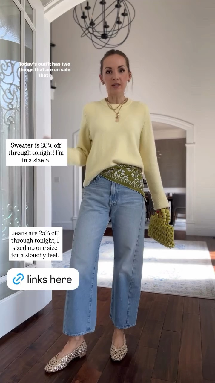 @abercrombie and @Bloomingdale's US sales run through tonight! Grab my sweater and jeans on Sale! 

#LTKootd #LTKSaleAlert