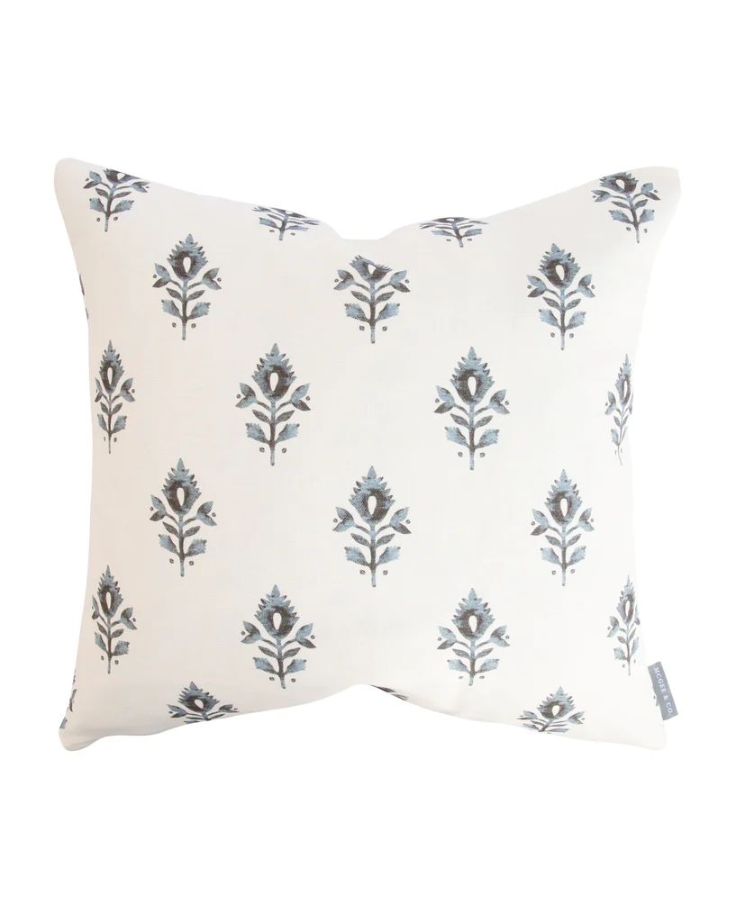 Addison Block Print Pillow Cover | McGee & Co.