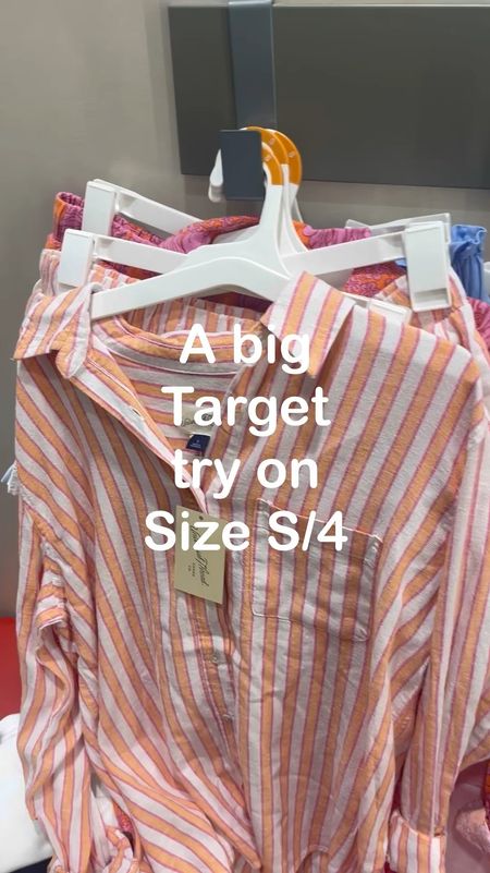 I tried on all the things at Target Friday. So many coordinating linen sets & I’m obsessed!!


#LTKFindsUnder50 #LTKFindsUnder100 #LTKOver40