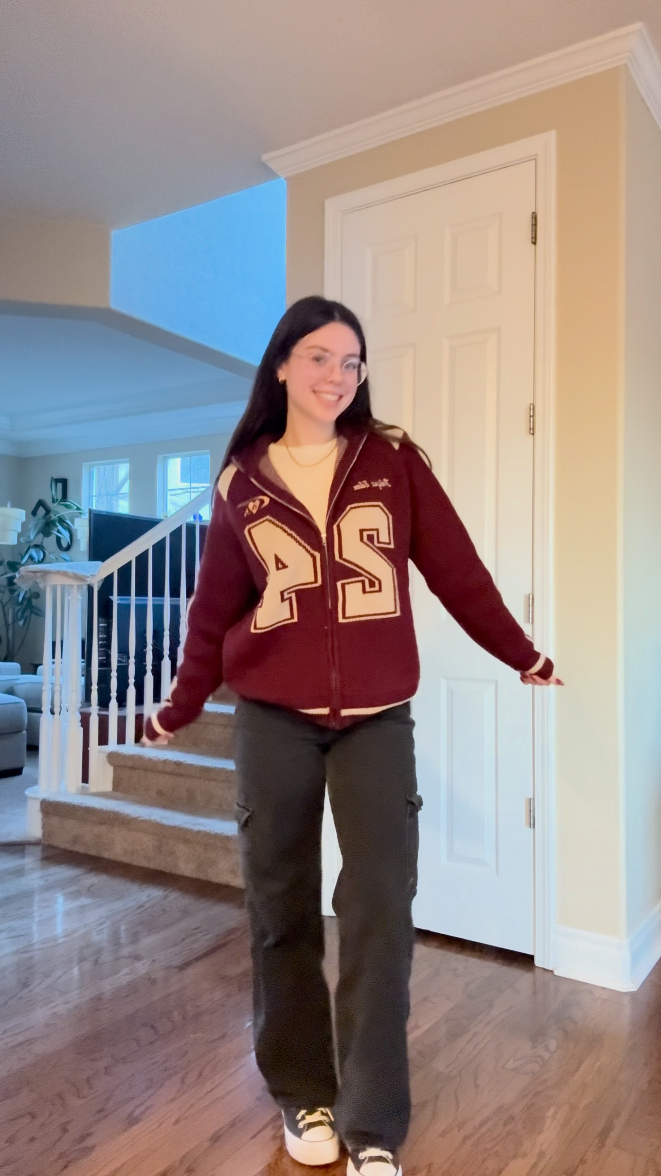 Casual outfit of the day! 

Everything is true to size.
My sizes:
Xs in sweater
Small in shirt
4 in jeans
32D bust, 26/27 waist, 5'5 height

Streetwear women / street style / street wear / Baggy jeans / baggy jeans outfit / baggy pants / low rise baggy jeans outfits / baggy cargo / black baggy jeans / Cargo pants womens / cargo pants outfit / cargo pants pants / womens cargo pants / cargo jeans outfit / College outfits / college fashion / college class outfits / high school outfits / College game day outfits / college football outfit / college game day / college gameday / college gameday outfit / college football / gameday outfits / football outfits / superbowl outfits / superbowl outfit ideas / Hollister / Hollister jeans / trendy outfits / trending shoes / trending sneakers / converse outfits / black converse outfits / layering outfits / sporty outfits / comfy outfits / oversized outfits / school outfits comfy / teen girl outfits / teenage girl outfits / 20 year old outfits




/ Amazon fashion / amazon fashion finds / amazon clothes / amazon clothing / amazon style / Amazon outfits / amazon casual outfits / Aelfric Eden sweaters / zip up sweater outfits / 

 

 #LTKSeasonal #LTKFindsUnder50 #LTKFindsUnder100