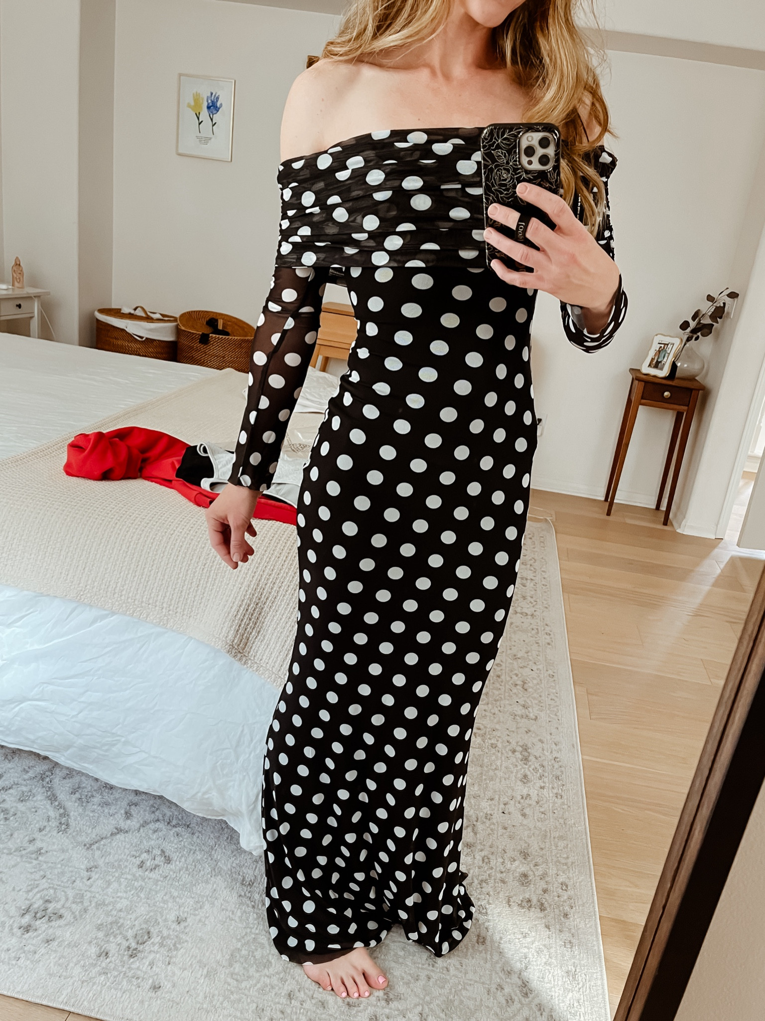 Gorgeous wedding guest dress option.
Fits generously —I’m a 0/2 and wearing an XS. 

#LTKSeasonal #LTKwedding #LTKparties