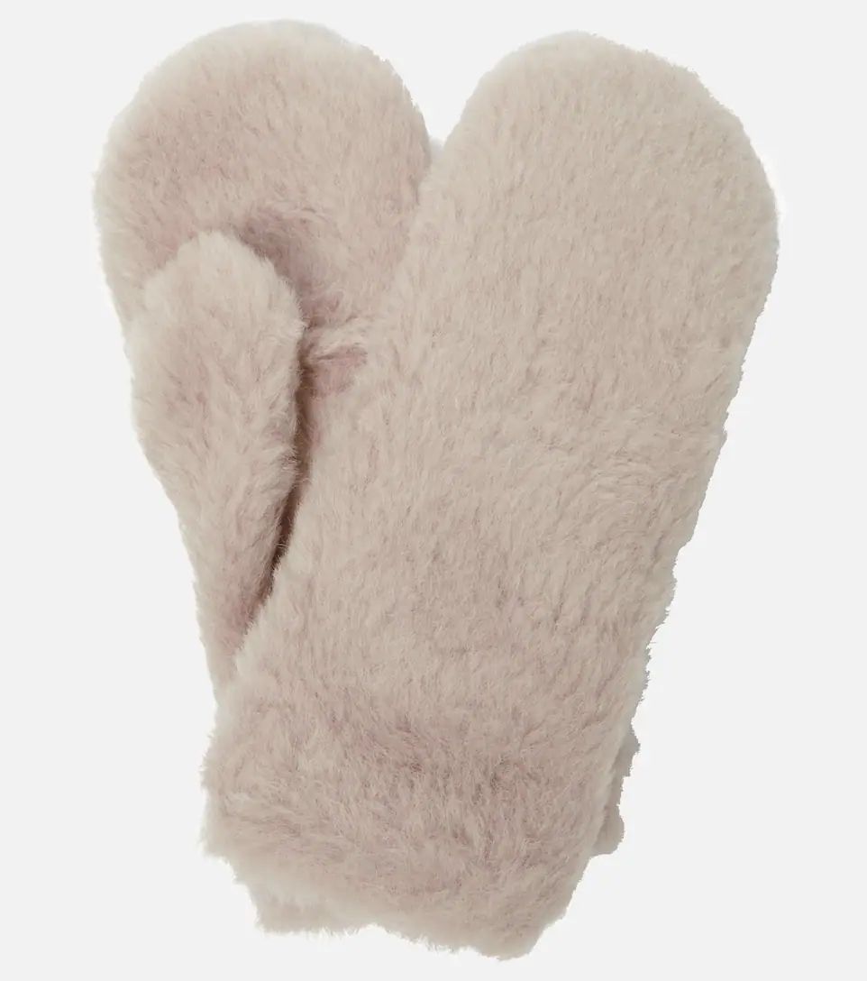 Ombrato alpaca, wool and silk mittens | Mytheresa (INTL)