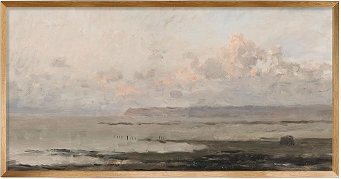 Unframed Rolled Vintage Farmhouse French Country Bedroom Wall Decor Above Bed - 10x20" - Horizont... | Amazon (US)