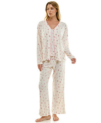 Sincerely Jules Women's 3-Piece Pointelle Set - Macy's | Macy's
