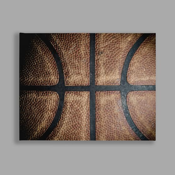 Minted® Hoops Canvas Art By Jennifer Mckinnon Richman | Pottery Barn Teen