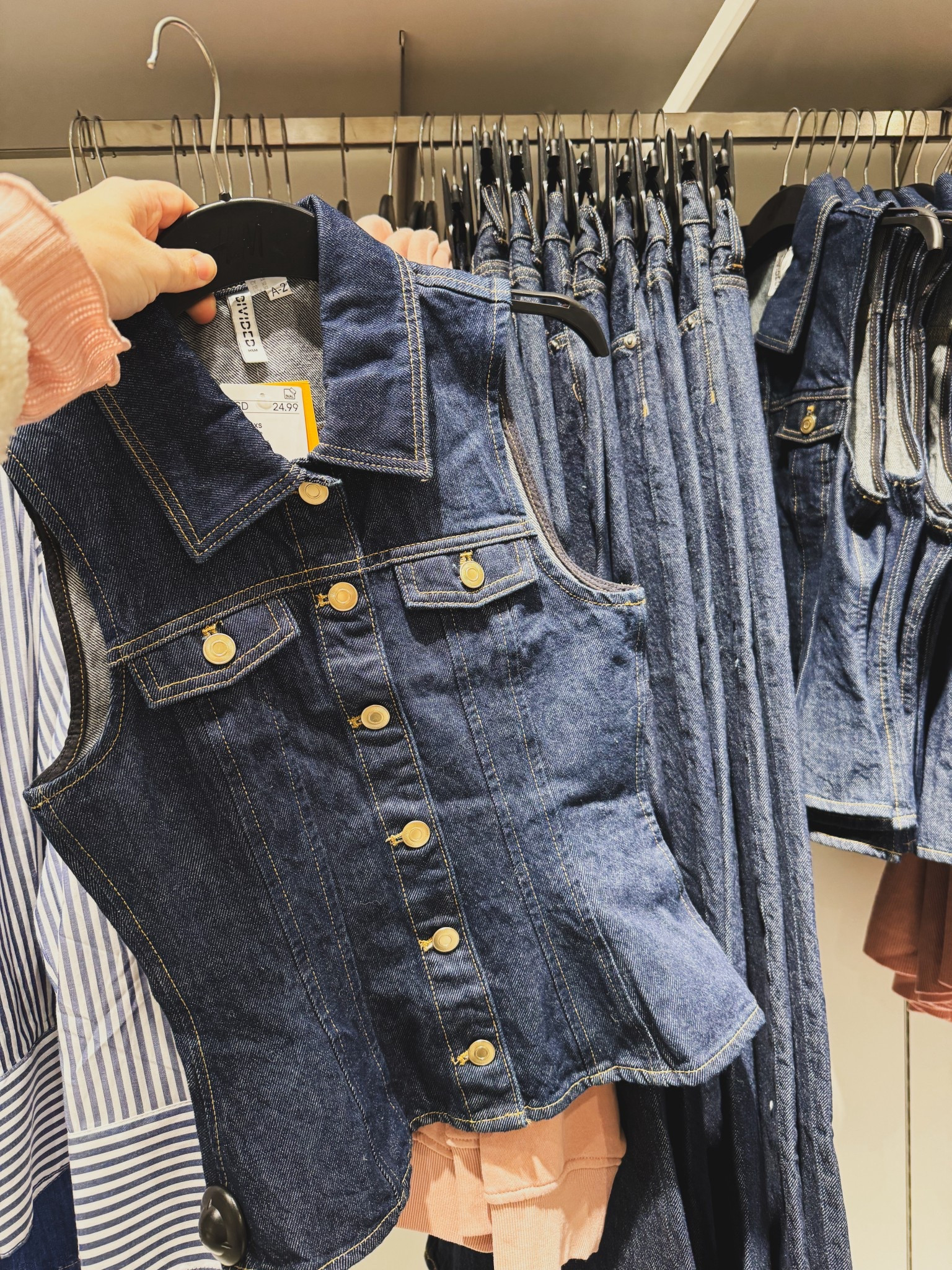 H&m, new arrivals, spring, denim, ladies, divided, juniors, denim vest, denim top, denim suit, matching denim, vintage inspired, retro, 1970’s

#LTKmomlife #LTKOver40