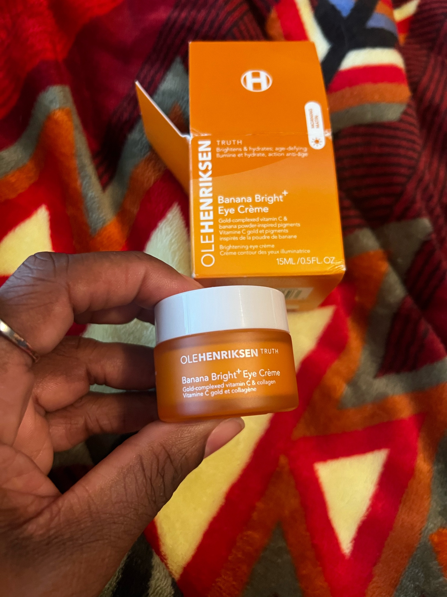  This is one of my favorite eye creams. I love how the texture is creamy and hydrating. I have very dry and dark under eyes and have seen such an improvement since using this cream. My under eyes are more hydrated and brighter in appearance. They appear more full and brighter and I look more awake. Definitely recommend 