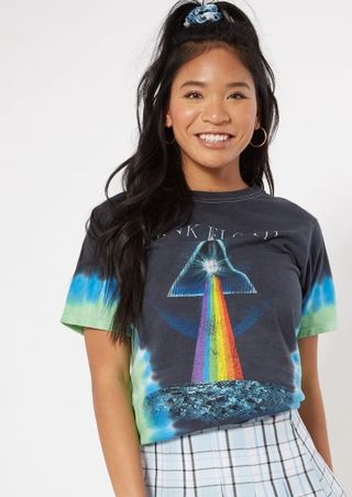 Washed Black Pink Floyd Graphic Tee | rue21