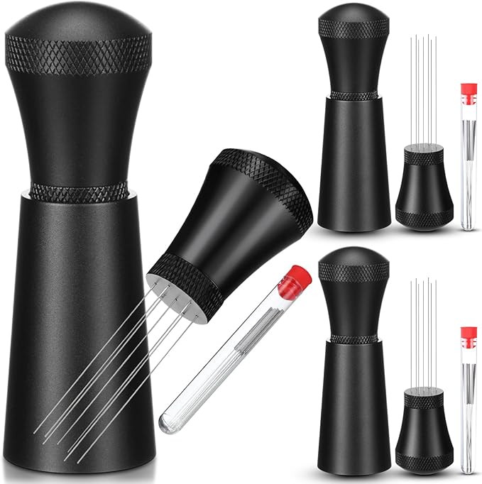 2 Pcs Coffee Stirrer Tool Wdt Espresso Distribution Tool 0.35mm 7 Needles Coffee Stirring Tamper ... | Amazon (US)