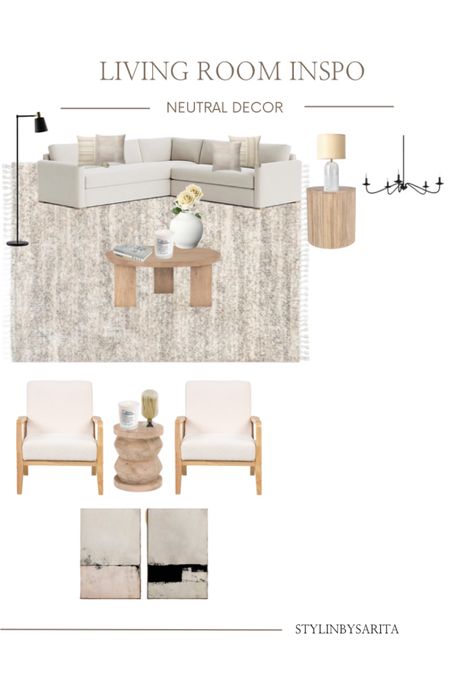 Living room inspo, lounge chairs, floor lamp, decorative objects 

#LTKhome #LTKunder50 #LTKunder100