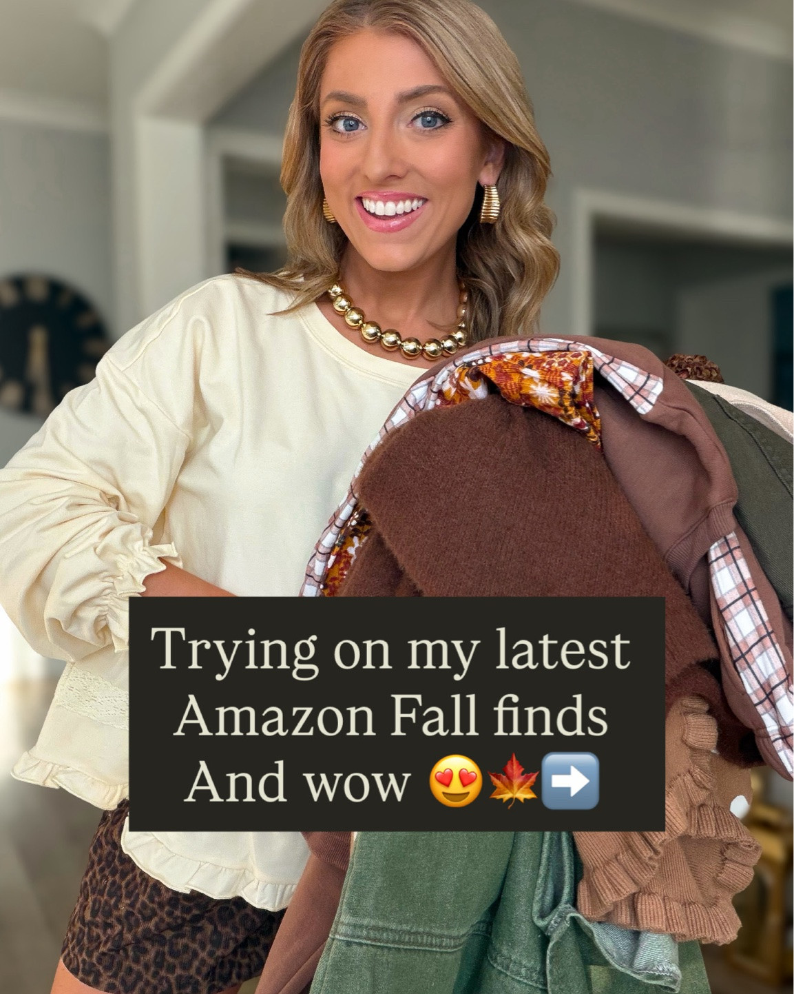 This Amazon fall fashion haul is SO good! 🍂🤎 I found so many cute new pieces that make putting together fall outfits easy—from scallop hem jeans and cozy sweaters to corduroy dresses, polka dots, matching sets, embroidered details and the prettiest warm fall colors. 😍

I love the mix of casual everyday pieces and dressier fall looks in this haul! There are outfits for everything from errands and school drop-off to dinner, date night, fall events and weekend plans. And can we talk about all the little details?! The scalloped hems, ruffles, embroidery, textures and prints make these Amazon fashion finds feel so much more elevated. 🤎

So many of these pieces are perfect for wearing now and layering as the temperatures cool down. Amazon has been bringing out some seriously cute fall fashion lately, and this haul has some of my favorite finds yet! 🍁✨

#amazonfashion #amazonfinds #amazonfallfashion #amazonfashionfinds #fallfashion #falloutfits #fallstyle #amazonoutfits #fallfashionfinds #affordablefashion #affordablefallfashion #womensfashion #womensfallfashion #sweaterweather #corduroydress #falloutfitideas #casualfalloutfits #amazonhaul #tryonhaul #falltryonhaul

#LTKootd #LTKPetite