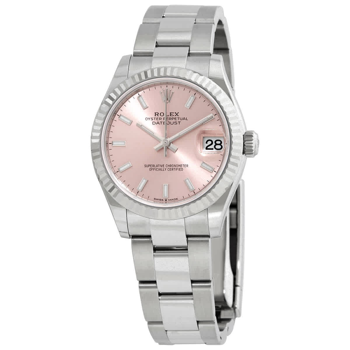 Rolex Datejust 31 Automatic Pink Dial Ladies Watch 278274PSO | Jomashop.com & JomaDeals.com