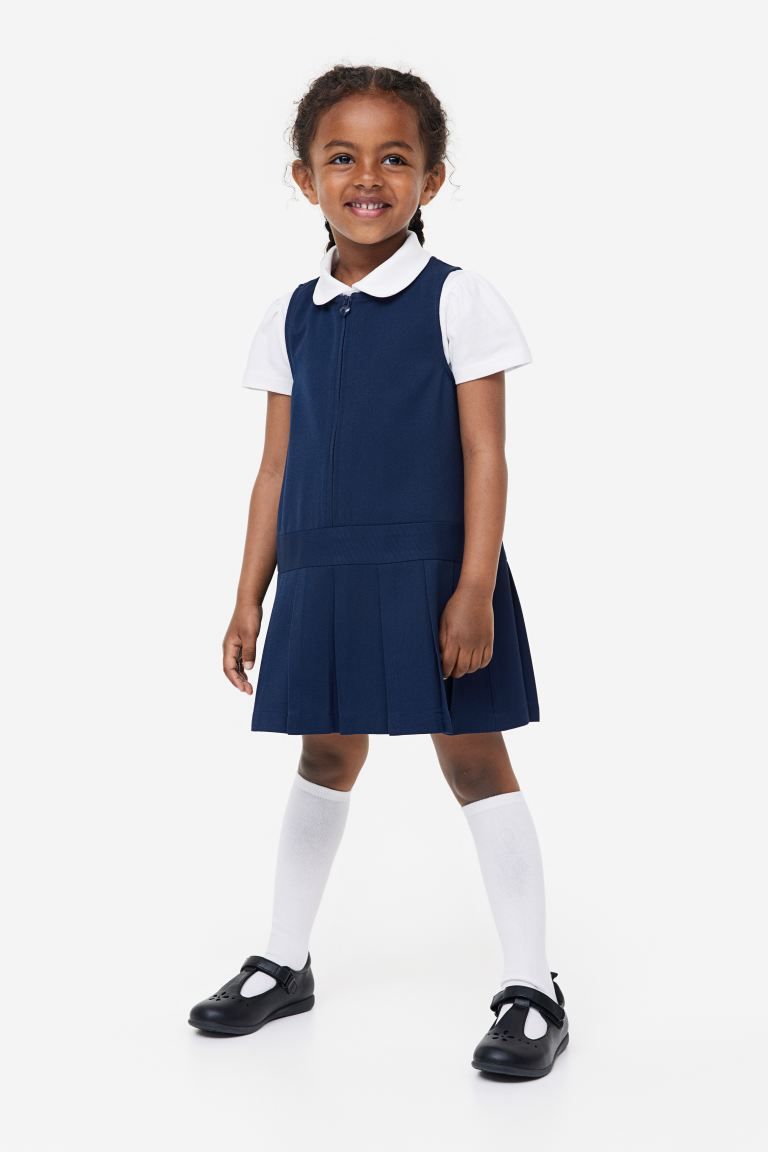 2-pack Dresses - Navy blue - Kids | H&M US | H&M (US + CA)