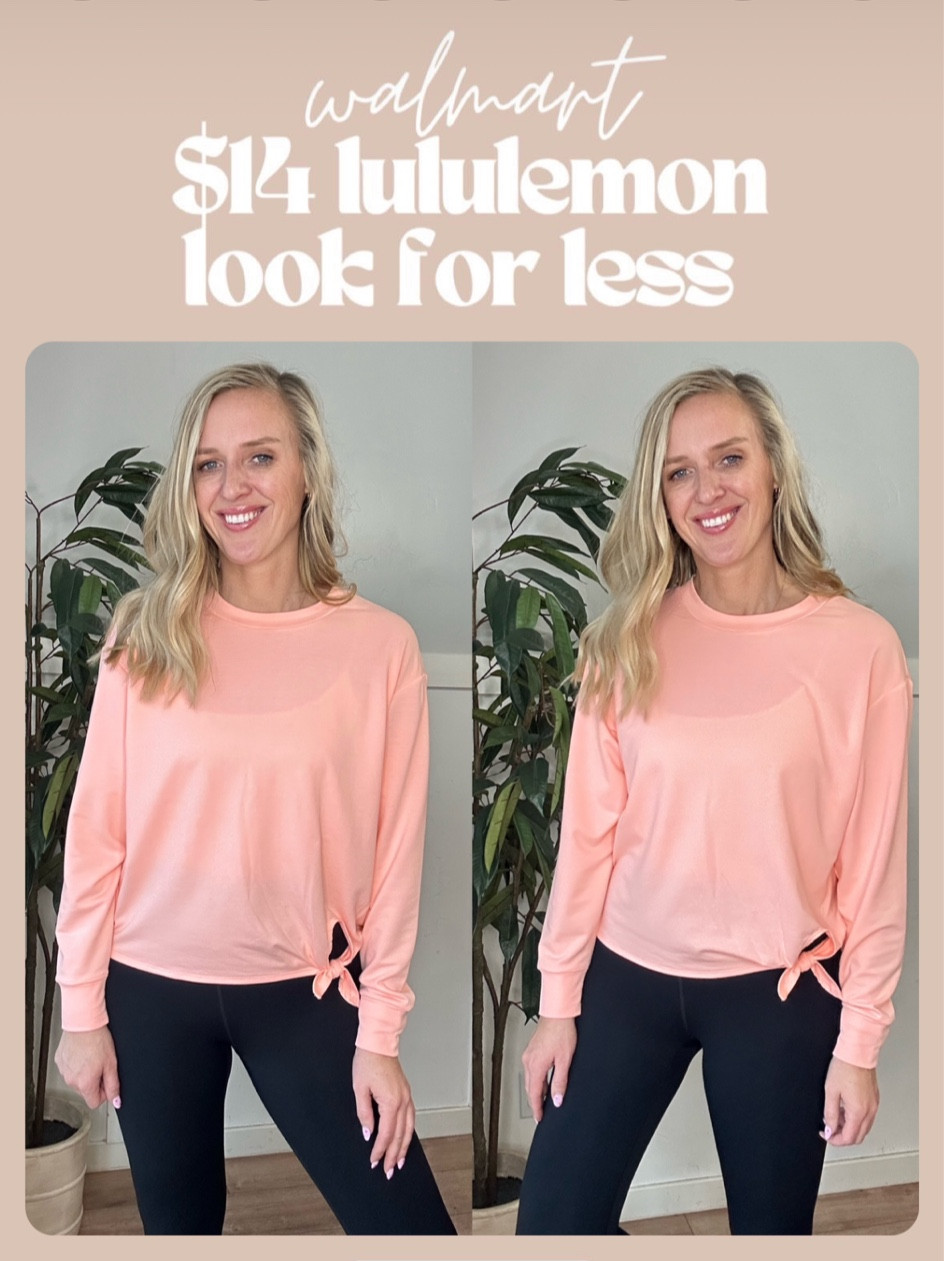 Walmart lululemon look for less top! Size medium 

#LTKfindsunder50 #LTKfitness #LTKstyletip