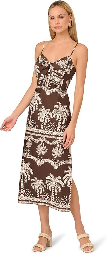 Adrianna Papell Women's Printed Maxi Dress | Amazon (US)