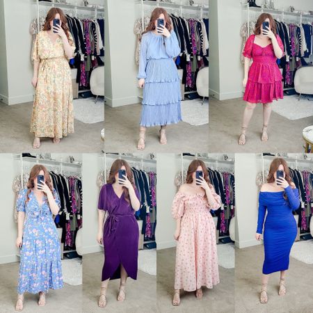 Dresses with sleeves from Amazon. Wedding guest dress. 

Summer dress. 

#LTKFindsUnder50 #LTKSaleAlert #LTKWedding