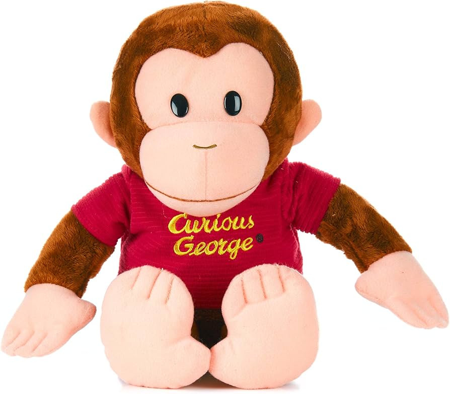 KIDS PREFERRED Curious George Monkey Plush - Classic George 12" Stuffed Animal | Amazon (US)