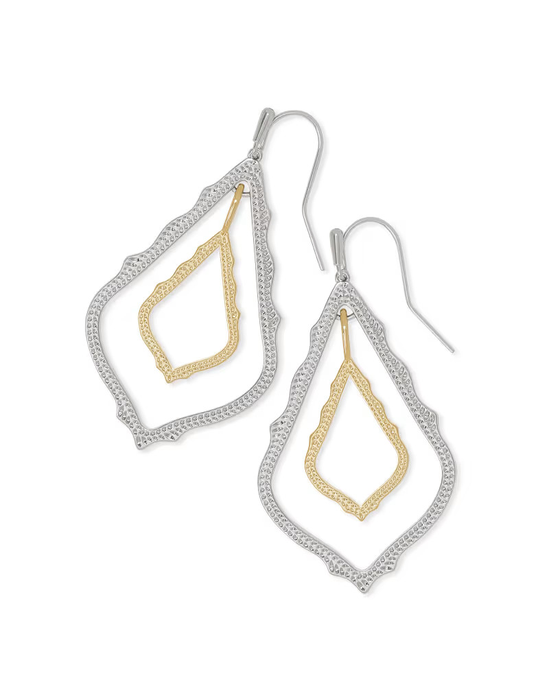Simon Drop Earrings in Mixed Metal | Kendra Scott