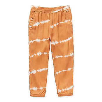 Okie Dokie Little Girls Cinched Jogger Pant | JCPenney