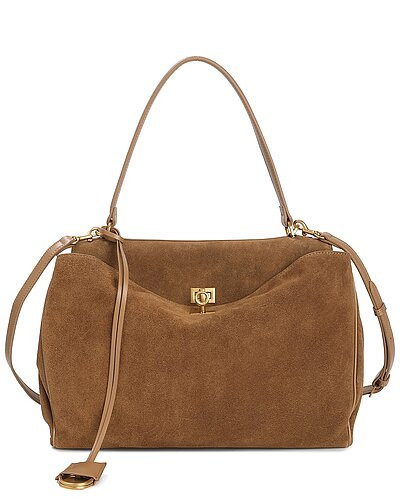 Suede Top Handle Tote | Gilt & Gilt City