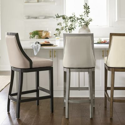 Ellis Swivel Bar & Counter Stool | Grandin Road | Grandin Road