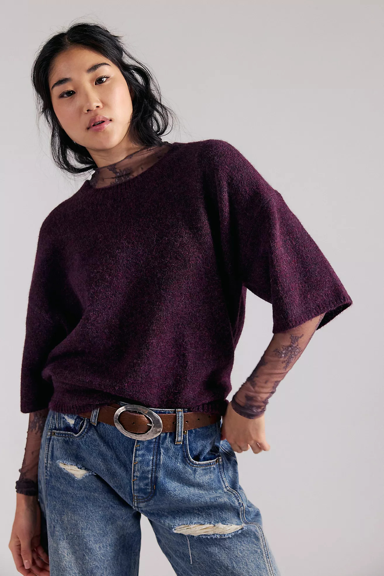 Margot SoftSpun Sweater Tee | Free People (Global - UK&FR Excluded)
