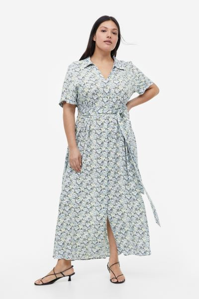 Tie Belt Shirt Dress | H&M (US + CA)