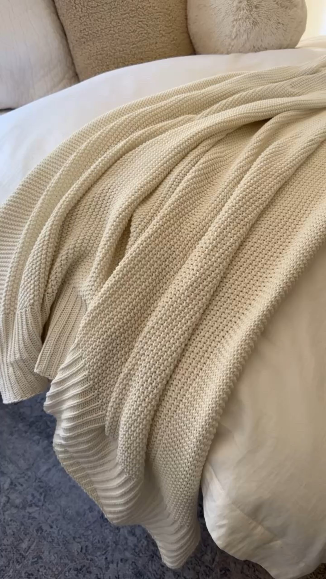 A close second to the Target casaluna blanket is this look alike from walmart! It’s the perfect layering piece!

#LTKFindsUnder50 #LTKHome #LTKWatchNow