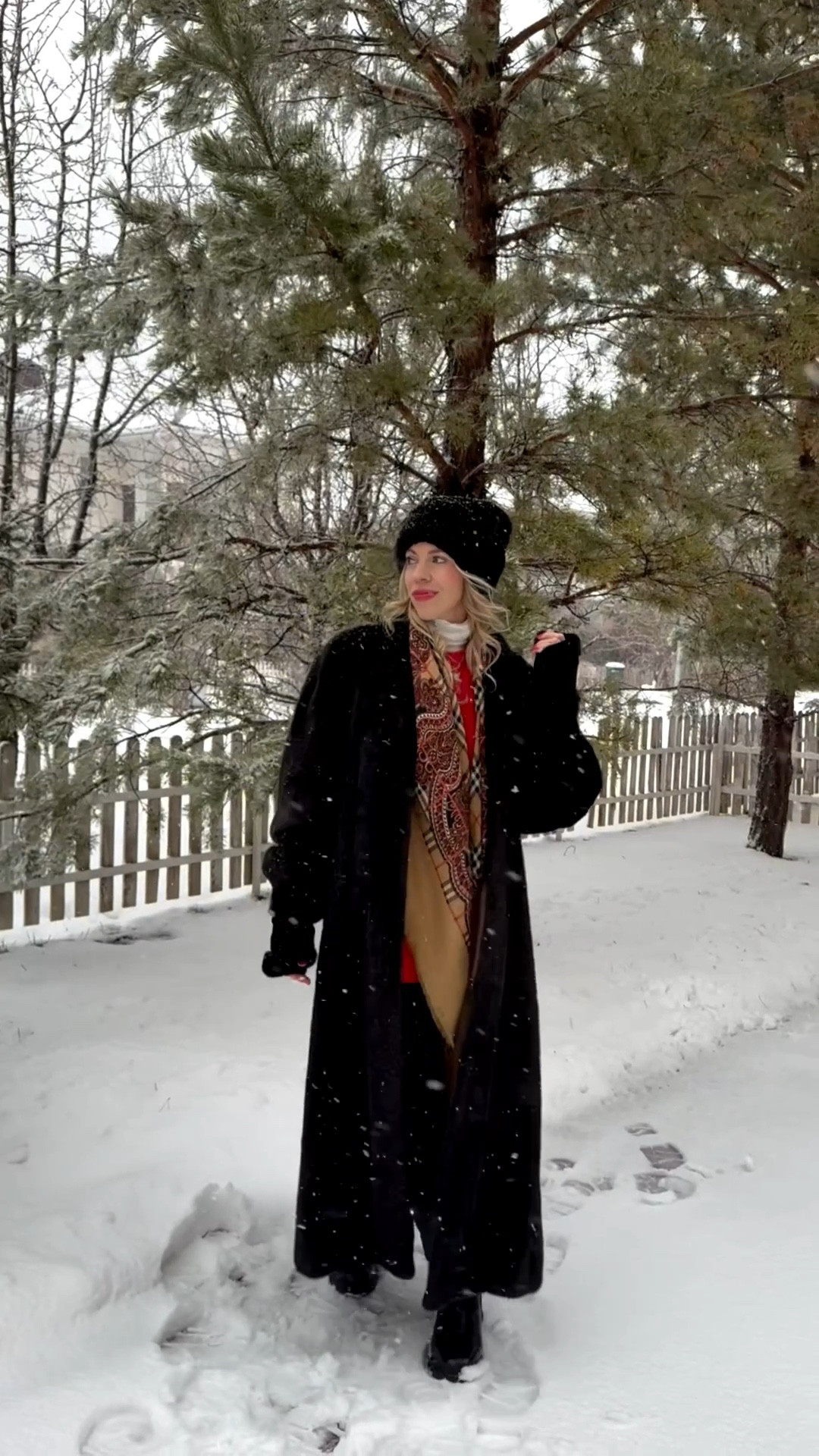 Holiday outfit, Christmas market, vintage fur coat, vintage plaid Burberry scarf, lug sole riding boots, fur hat, fingerless fur gloves 

#LTKSeasonal #LTKHoliday #LTKFindsUnder100