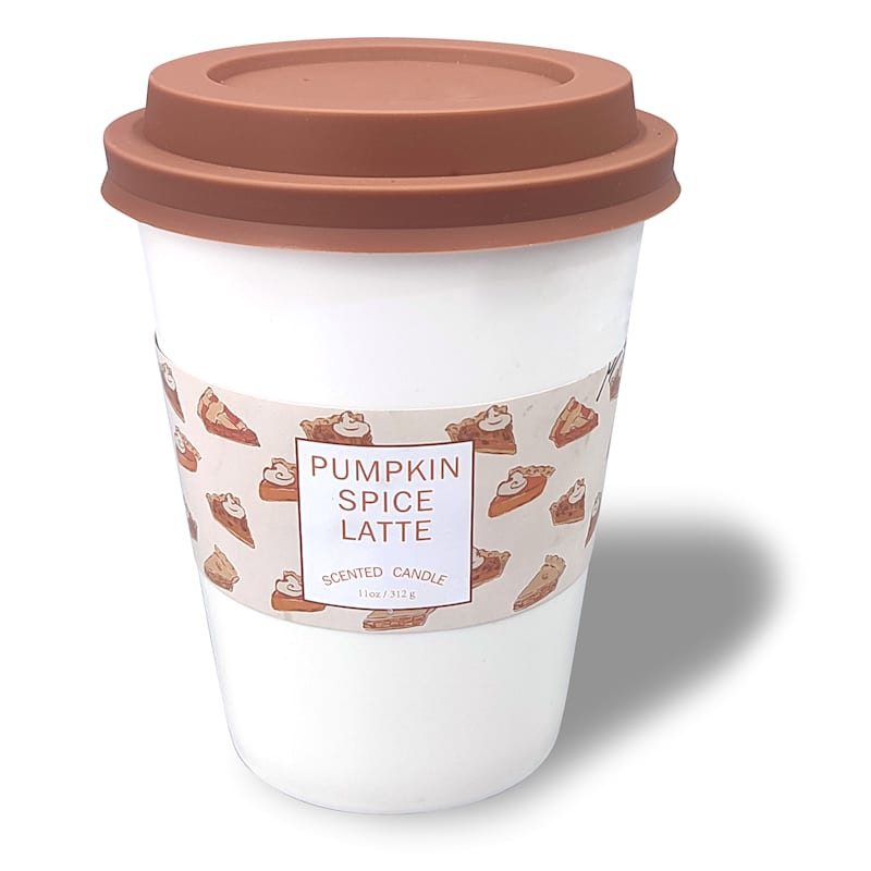 Pumpkin Spice Latte Scented Jar Candle, 11oz | At Home