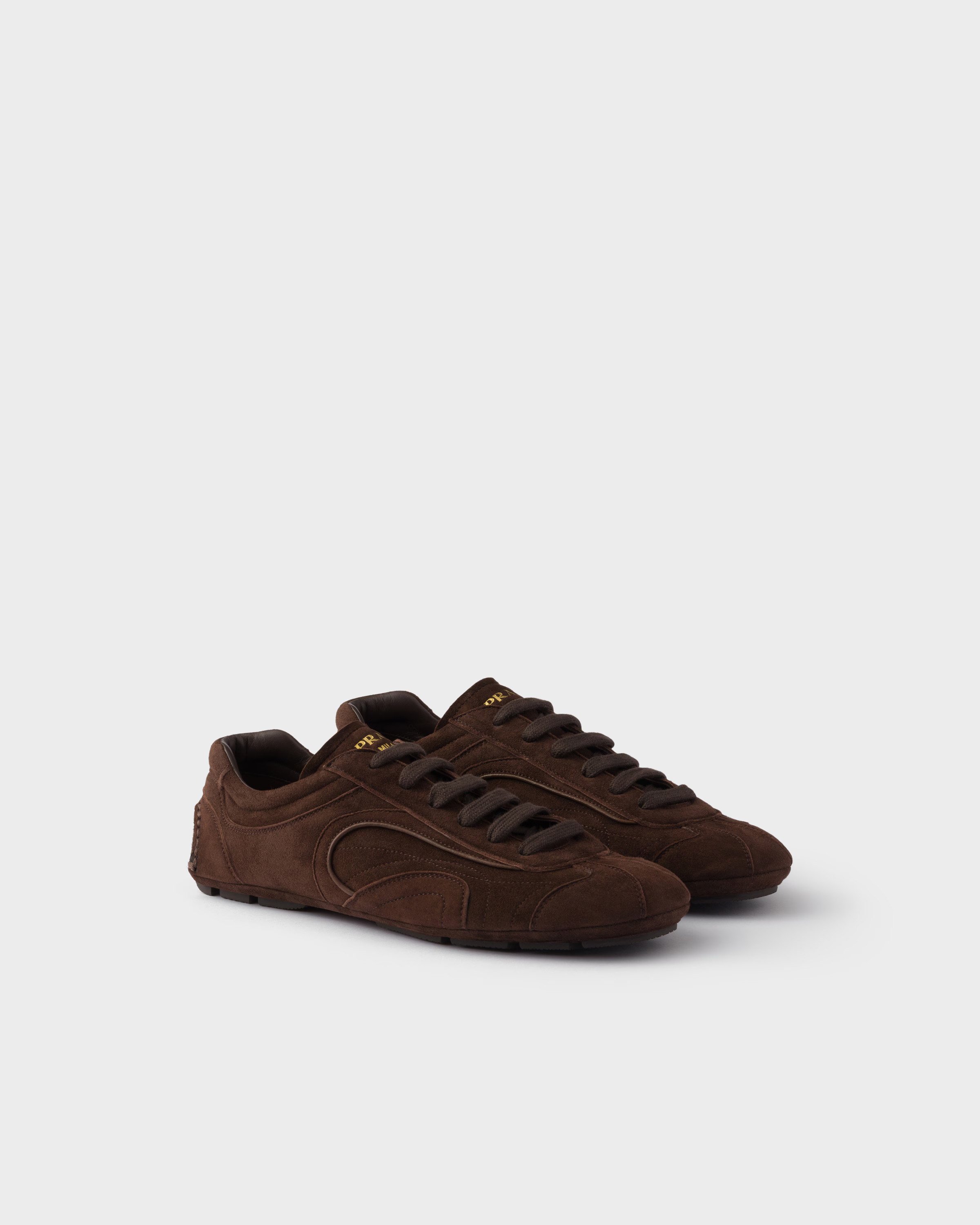 Montecarlo Re-Edition 2005 suede sneakers | Prada US