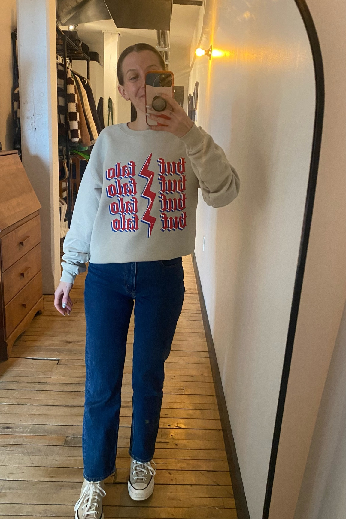 It’s giving let’s go Buffalo. 🦬 🤓 so amped for Sunday! 