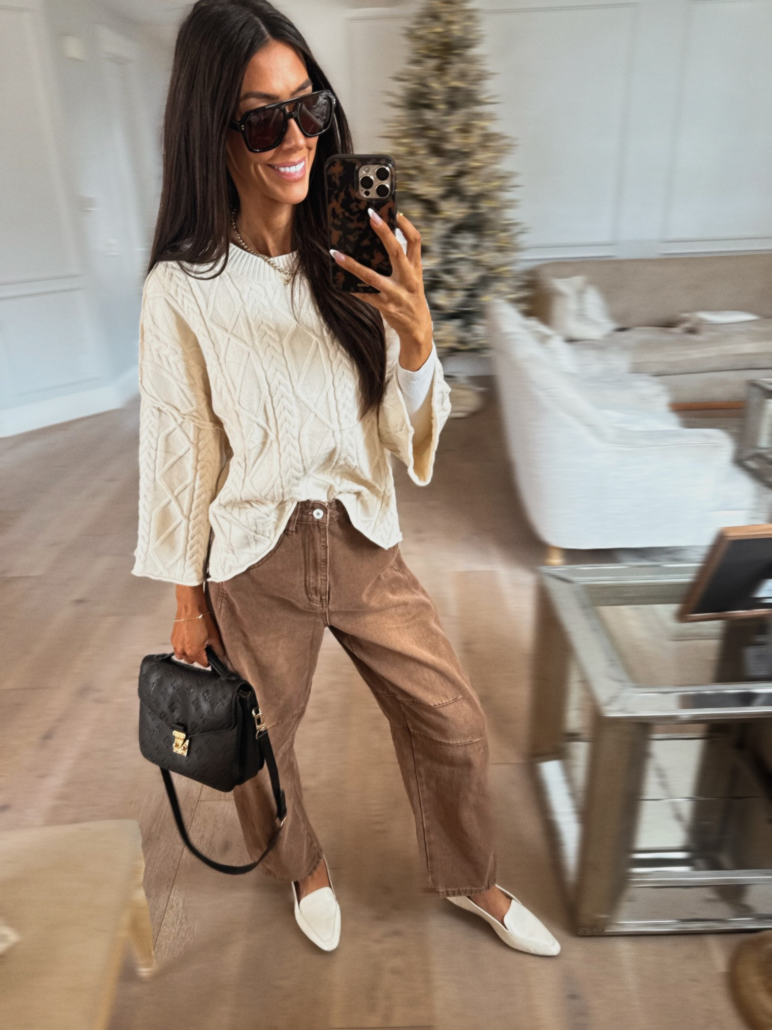 Amazon outfits, amazon winter style, winter outfits, barrel jean outfit, brown barrel jeans, amazon barrel jeans, cream sweater, amazon sweaters

#LTKFindsUnder50 #LTKHoliday #LTKootd