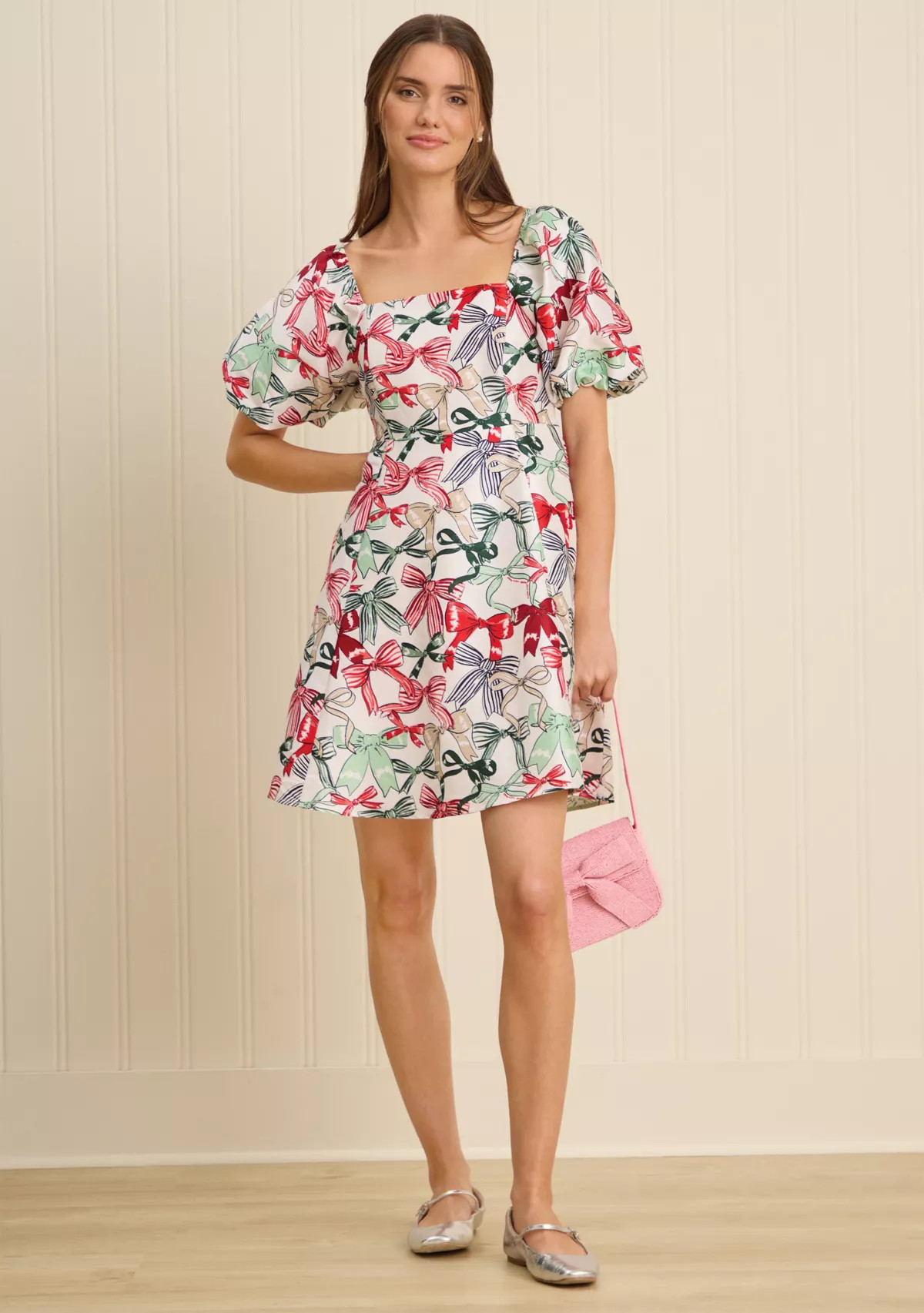 Sewing Down South x Crown & Ivy™ Sew Merry Mini Dress | Belk