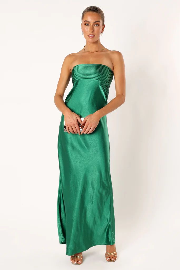 Adina Maxi Dress - Emerald | Petal & Pup (US)