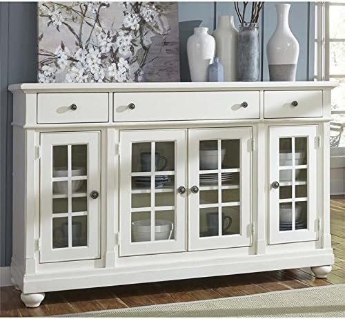 Liberty Furniture Industries Harbor View II Dining Buffet, W66 x D19 x H42, Linen Finish | Amazon (US)