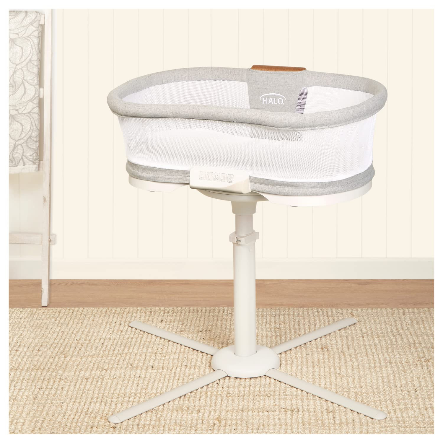 HALO BassiNest Swivel Baby Bassinet, Soothing Center, Vibration and Sound, Luxe Series, Dove Grey... | Amazon (US)