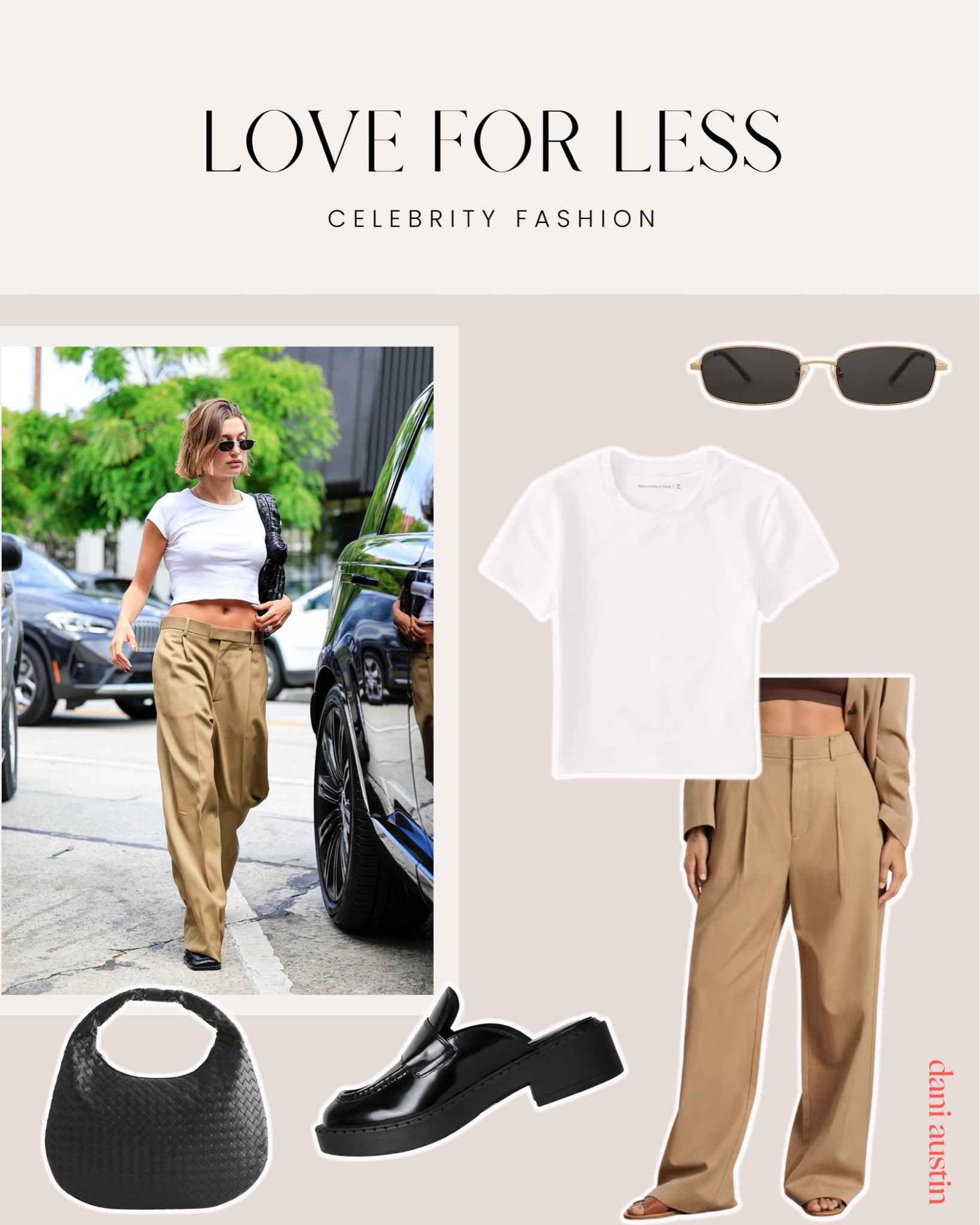 Love for less Hailey Bieber outfit 😎

#LTKunder100 #LTKSeasonal #LTKunder50