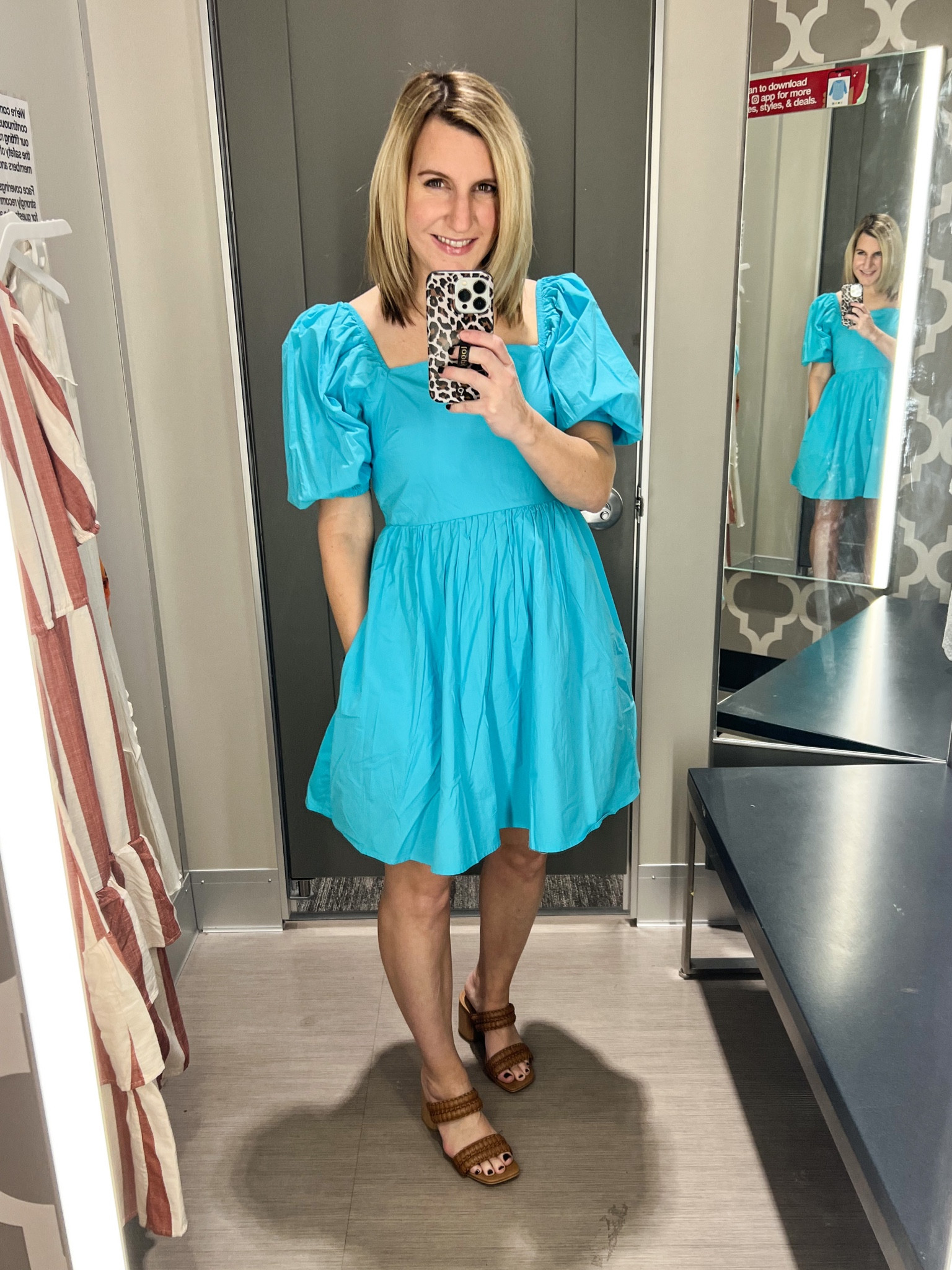 Cute puff sleeve with cut out detail in the back dress from Target. Under $40. Wearing a small.
Resort wear, spring dress, vacation outfit, date night 

#LTKunder50 #LTKSeasonal #LTKstyletip