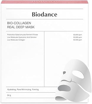 BIODANCE Bio-Collagen Real Deep Mask, Hydrating Overnight Mask, Pore Minimizing, Elasticity Impro... | Amazon (US)